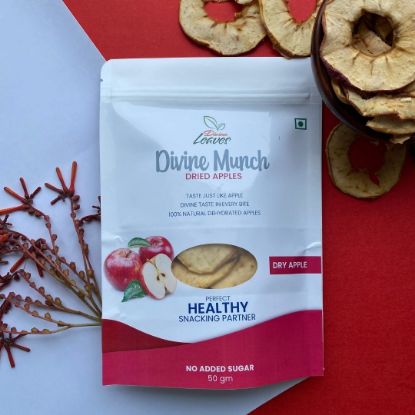 Picture of Divine Munch Apple Chips | Pack of 50g
