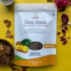 Divine leaves Pineapple Chips ( Tangy Masala) 100% natural dehydrated pineapples with calorie free sweetness of Stevia in the pack of 100 & 50gm. This is perfect healthy snacking partner for all seasons.  This is perfect delicious pineapple for anytime. 